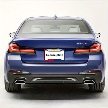 Рамка за регистрационен номер – алуминиева сплав, UV печат, Hy035, съвместим с US модел, Hy02