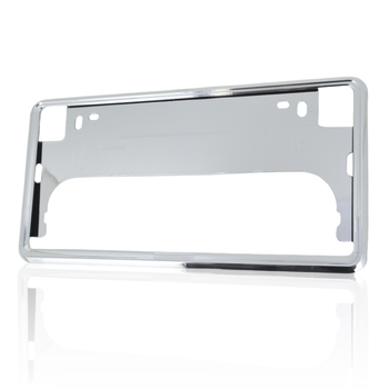Рамка за регистрационен номер, хромирана, модел LG, за Япония, универсална съвместимост
