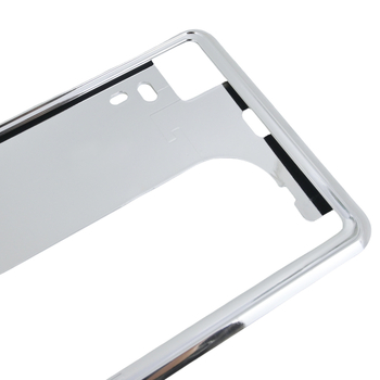 Рамка за регистрационен номер, хромирана, модел LG, за Япония, универсална съвместимост