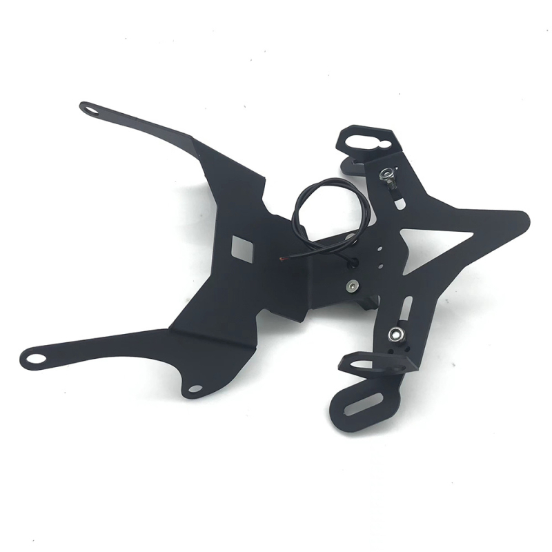 Nerūsējošā tērauda LED numura zīmes turētājs Honda CBR650R/CB650R – aizmugures spārna uzstādīšanai