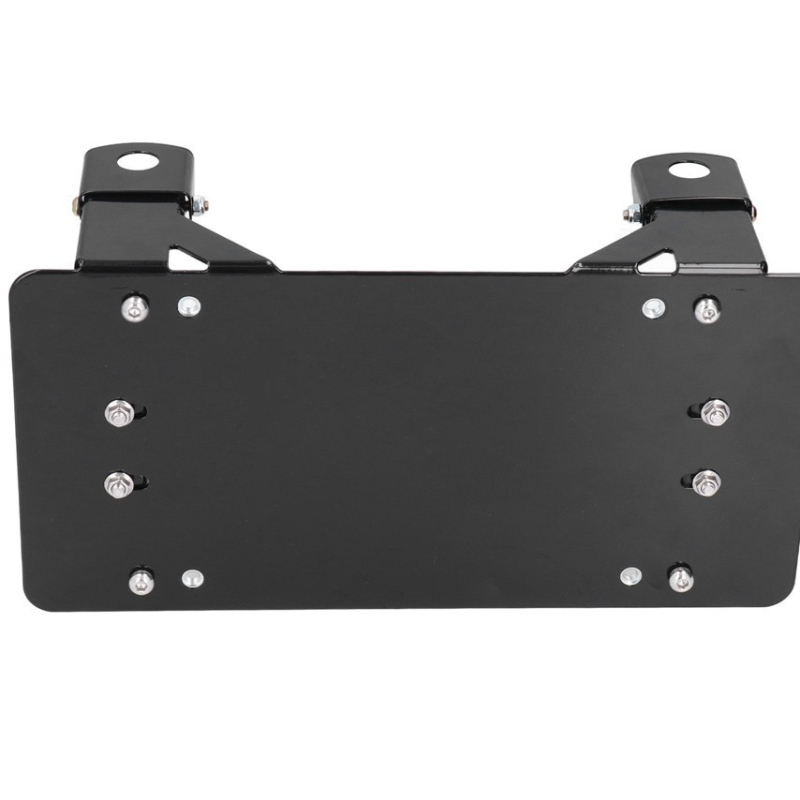 Off-road numura zīmes turētājs ar rulles mehānismu, no purpura sandaļkoksnes