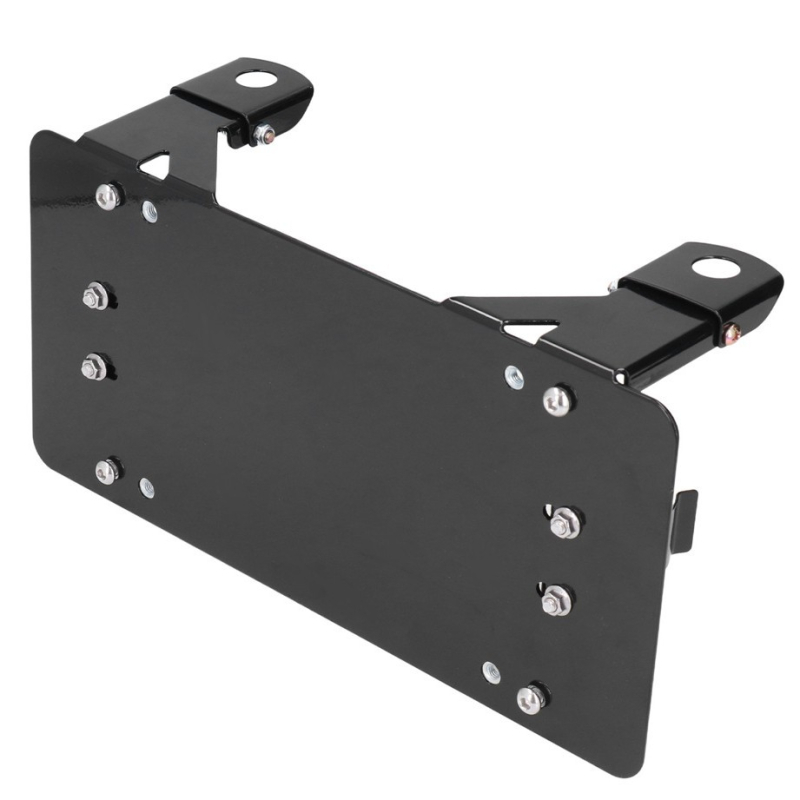 Off-road numura zīmes turētājs ar rulles mehānismu, no purpura sandaļkoksnes