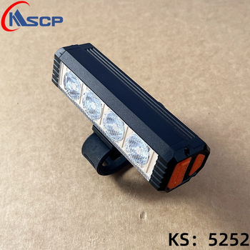 Prednje svjetlo za bicikl s remenskim nosačem, punjivo, za planinske i cestovne bicikle, s mogućnošću okretanja