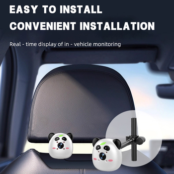 Κάμερα παρακολούθησης μωρού πίσω κάθισμα αυτοκινήτου, 1080P, καθολική συμβατότητα, ABS περίβλημα, τροφοδοσία 5V