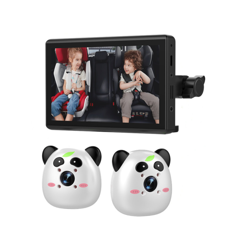 Κάμερα παρακολούθησης μωρού πίσω κάθισμα αυτοκινήτου, 1080P, καθολική συμβατότητα, ABS περίβλημα, τροφοδοσία 5V