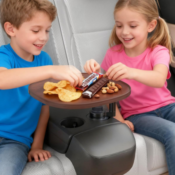 Drveni stalk za volan automobila – Rotirajući, Višenamjenski, Razmontirljiv, Snap-in montaža, Univerzalna kompatibilnost