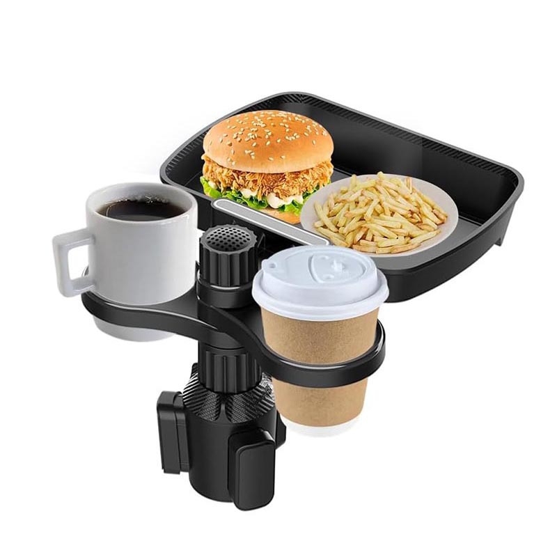 Automobilski dio za jelo s držačem čaše i skladištenjem napitaka (ABS, Model B05, pozicija čaše, razvrstano skladištenje)