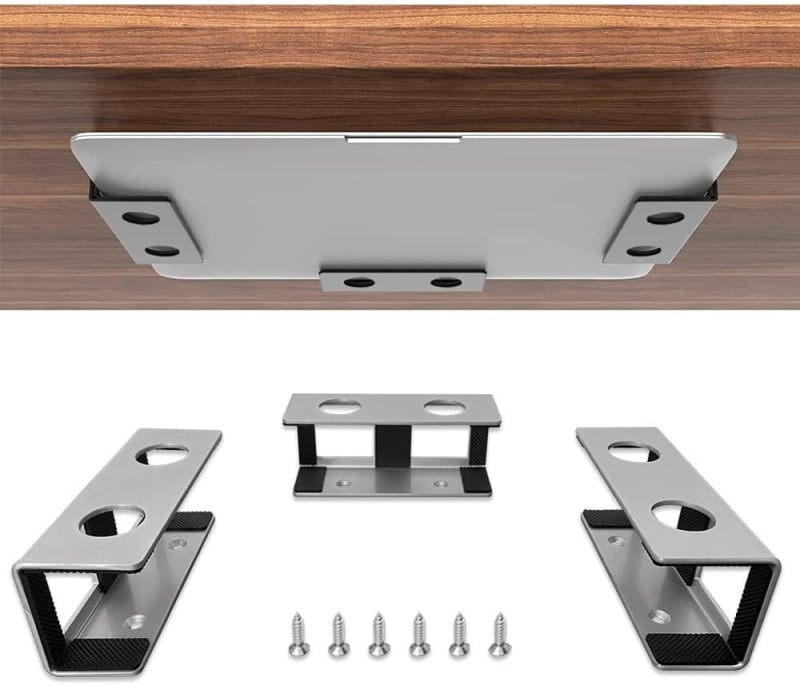 Kaixinda KON-5 Po stalų laikiklis nešiojamam kompiuteriui, geležis, skirtas nešiojamam, gręžimo montavimas