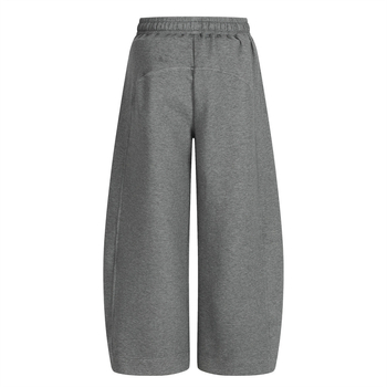 Muške casual hlače, opuštenog kroja, široke nogavice, pojas sa vezicom, zatvarač, debeli materijal, jesen, ulični stil