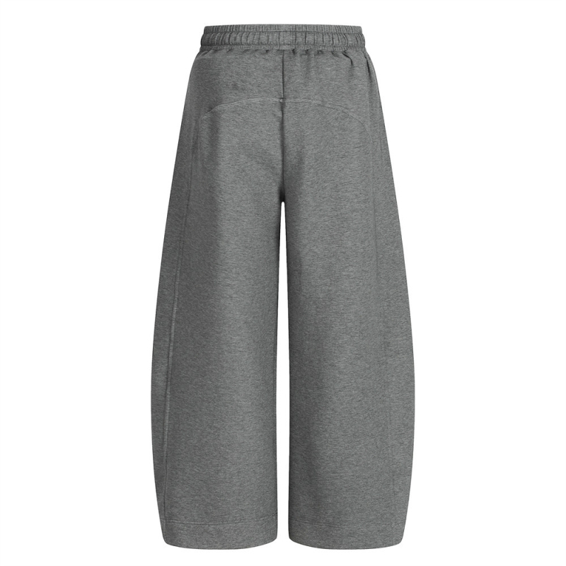 Muške casual hlače, opuštenog kroja, široke nogavice, pojas sa vezicom, zatvarač, debeli materijal, jesen, ulični stil