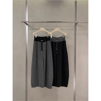 Дамски ежедневни панталони с подплата от флис, висока талия и връзка за стягане, дълги зимни панталони в урбан стил