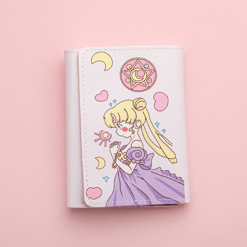 PU nahast münte rahakott anime motiiviga, linnaline minimalistlik stiil, unisex, hingav, veekindel, ülilihtne