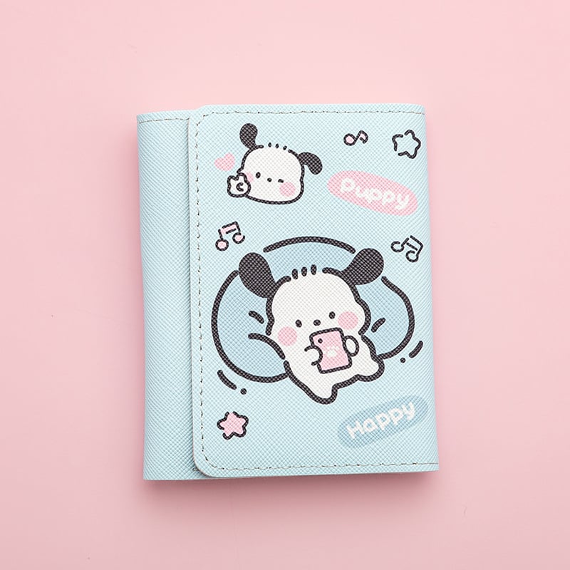 PU nahast münte rahakott anime motiiviga, linnaline minimalistlik stiil, unisex, hingav, veekindel, ülilihtne