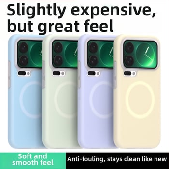Kryt na Xiaomi 17 Pro Max – magnetický, tekutý silikón, matný povrch, kompletná ochrana proti pádu