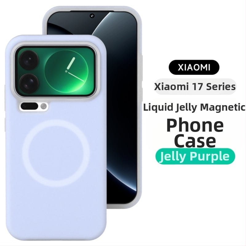 Kryt na Xiaomi 17 Pro Max – magnetický, tekutý silikón, matný povrch, kompletná ochrana proti pádu