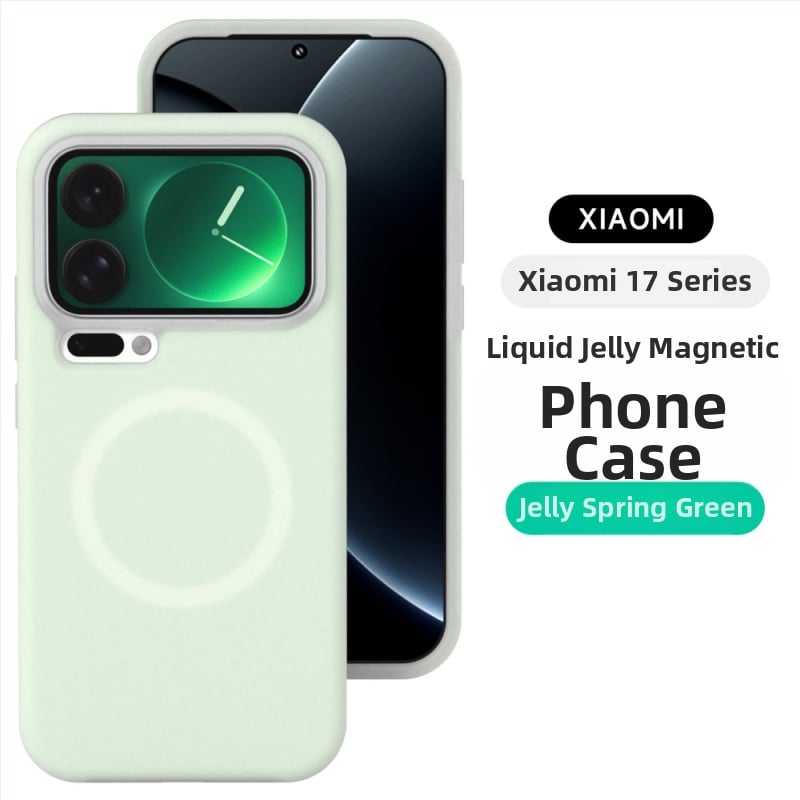 Kryt na Xiaomi 17 Pro Max – magnetický, tekutý silikón, matný povrch, kompletná ochrana proti pádu
