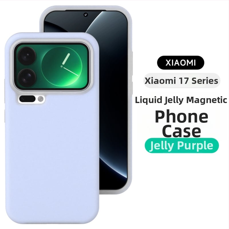 Kryt na Xiaomi 17 Pro Max – magnetický, tekutý silikón, matný povrch, kompletná ochrana proti pádu