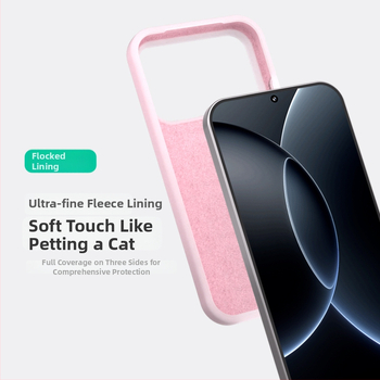 Magnetické puzdro z tekutého silikónu pre Xiaomi – ochrana proti pádu, matný povrch, plná ochrana, minimalistický štýl