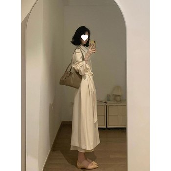 Jakna s A-siluetom, srednja duljina, polo ovratnik, poliester