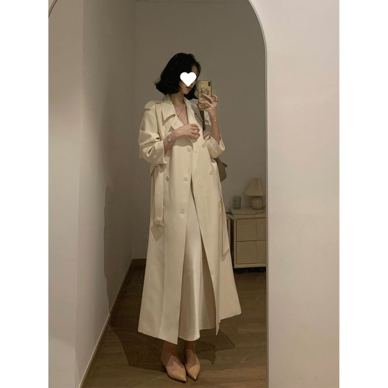 Jakna s A-siluetom, srednja duljina, polo ovratnik, poliester