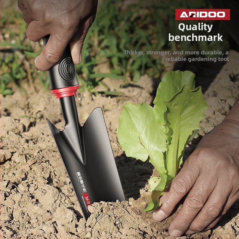 Airuidun Sodo kastuvo rinkinys – trijų dalių, skirtas gėlių ir daržovių sodinimui, žemės kasimui ir atpalaidavimui, tinkamas vazoniniams augalams