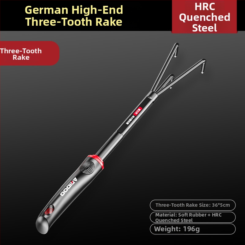 Airuidun Sodo kastuvo rinkinys – trijų dalių, skirtas gėlių ir daržovių sodinimui, žemės kasimui ir atpalaidavimui, tinkamas vazoniniams augalams
