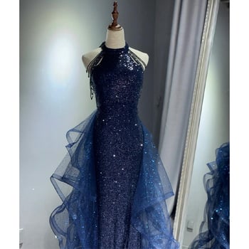 Večernja haljina — Chenille tkanina, 80–90% Spandex, A-linijski kroj, dekolte na jedno rame, duga haljina