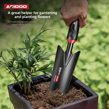 Airuidun Trīsdaļīgs dārza instrumentu komplekts stādīšanai ziediem un dārzeņiem, rakšana un ravēšana