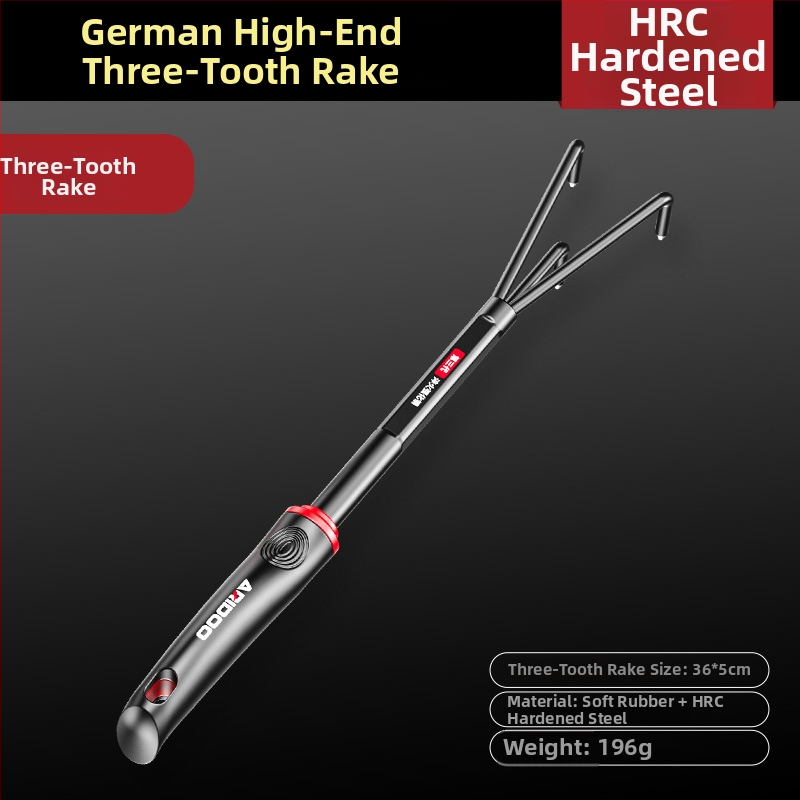 Airuidun Kerti eszközök – 3-darabos készlet, ültetéshez, ásáshoz és talaj lazításához