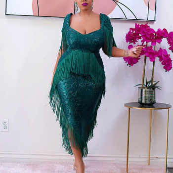 Rochie din chiffon, culoare solidă, lungime midi, guler pătrat, fără mâneci