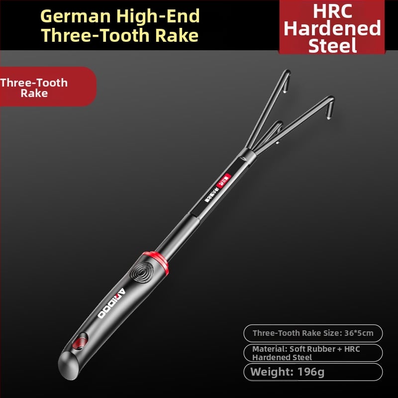 Airuidun Kertészkedő ásó – 3 részes készlet virágok és zöldségek ültetéséhez, talaj lazítása