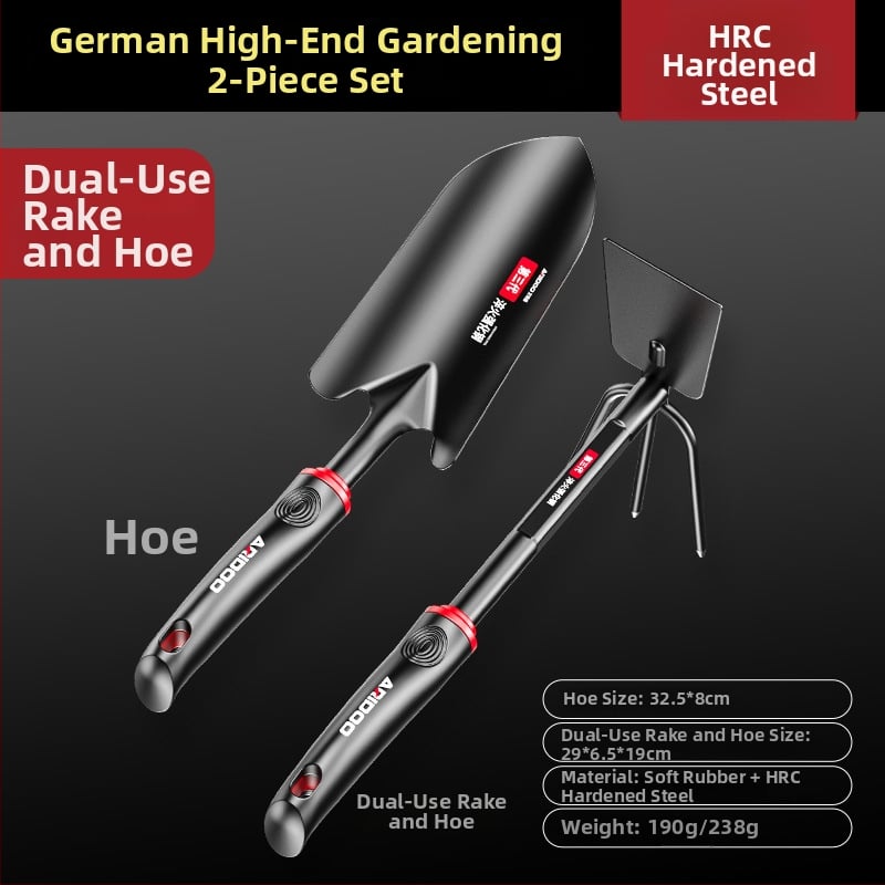 Kertészeti lapát – Airuidun, 3 darabos készlet virágok és zöldségek ültetéséhez, föld ásásához és lazításához, gyomláláshoz