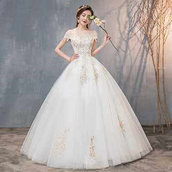 Rochie de mireasă cu un umăr – lungă, ușoară, stil franțuzesc, talie medie, poliester 95%+