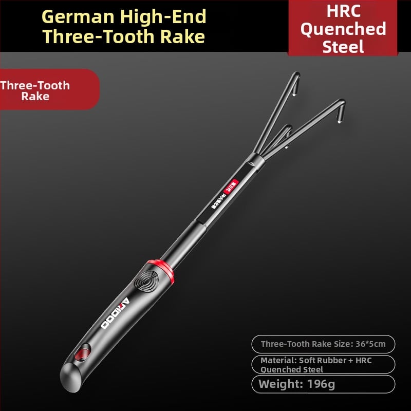 Airuidun mini kerti lapát — 3 részes készlet virág- és zöldségültetéshez, talaj lazításához és cserepes növények rendezéséhez