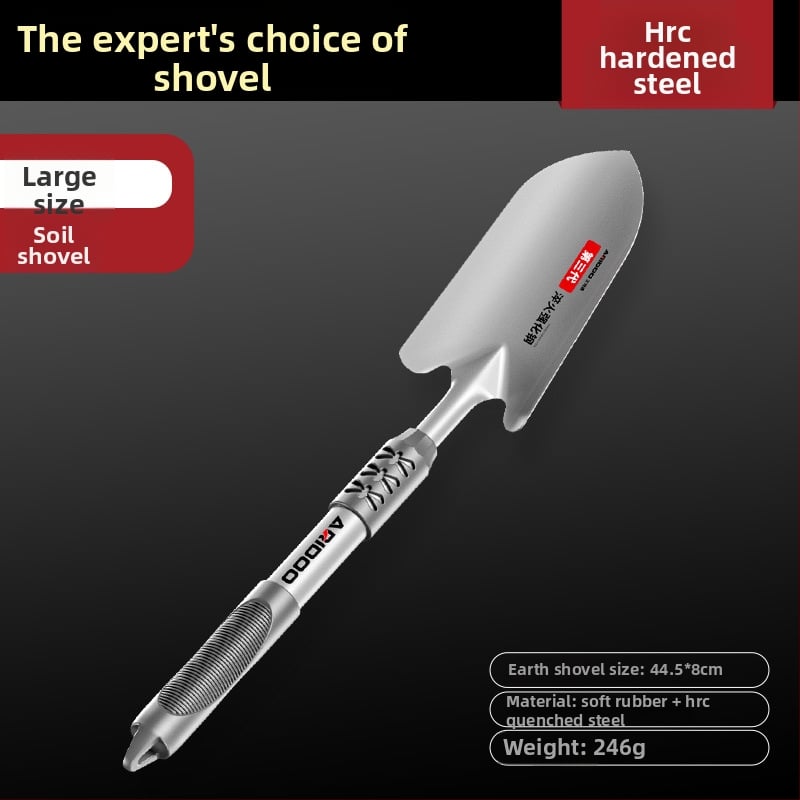 Airuidun mini kerti lapát — 3 részes készlet virág- és zöldségültetéshez, talaj lazításához és cserepes növények rendezéséhez