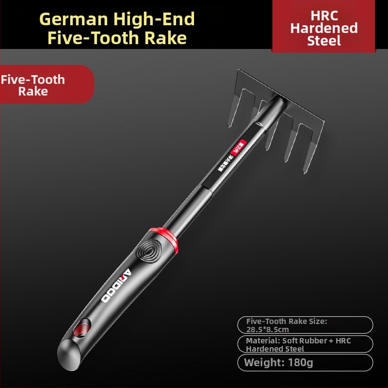 Airuidun Градинарска лопата, комплект от 3 части за засаждане на цветя и зеленчуци, копаене и разрохване на почвата