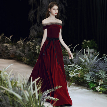 Vjenčana haljina za nazdravljanje - haljina na jedno rame, bez rukava, naborana suknja, duga haljina, poliester