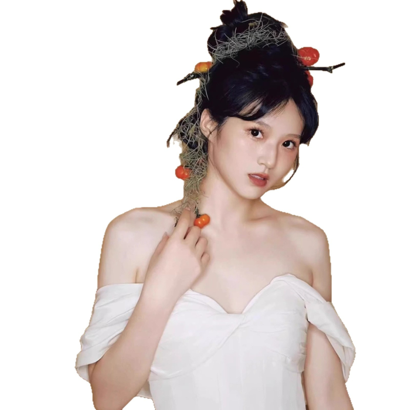 Rochie de logodnă din poliester – croială A-line, pe un umăr, mâneci 3/4, lungă, talie înaltă, primăvara 2026