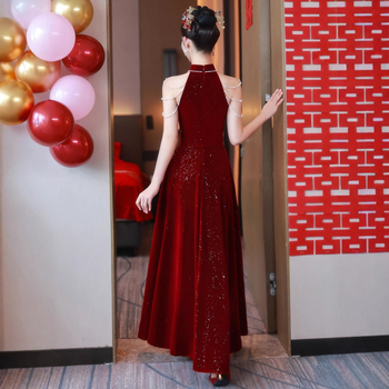 Vjenčana haljina, D-73, Ljeto 2025, bez rukava, tank-top stil, duga A-linijska suknja