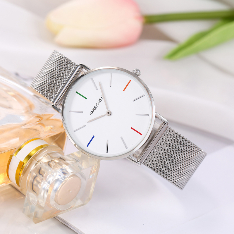 Damski kvarcni sat Morning Dragon, promjer 36 mm, kućište od cinkovog legura, kaiš od nehrđajućeg čelika