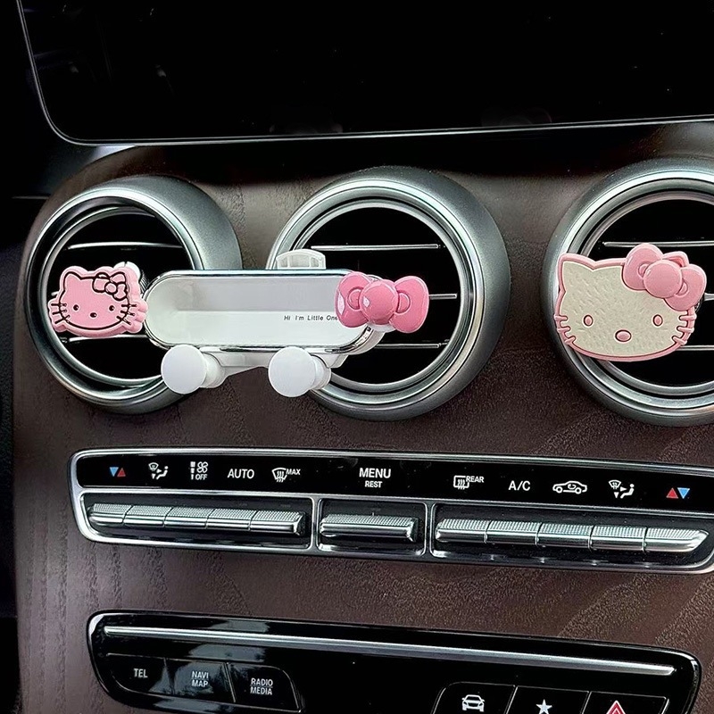 Shuai Hao Držač za telefon za automobil za izlaz zraka – univerzalni model, punjiv, sprej aromaterapije