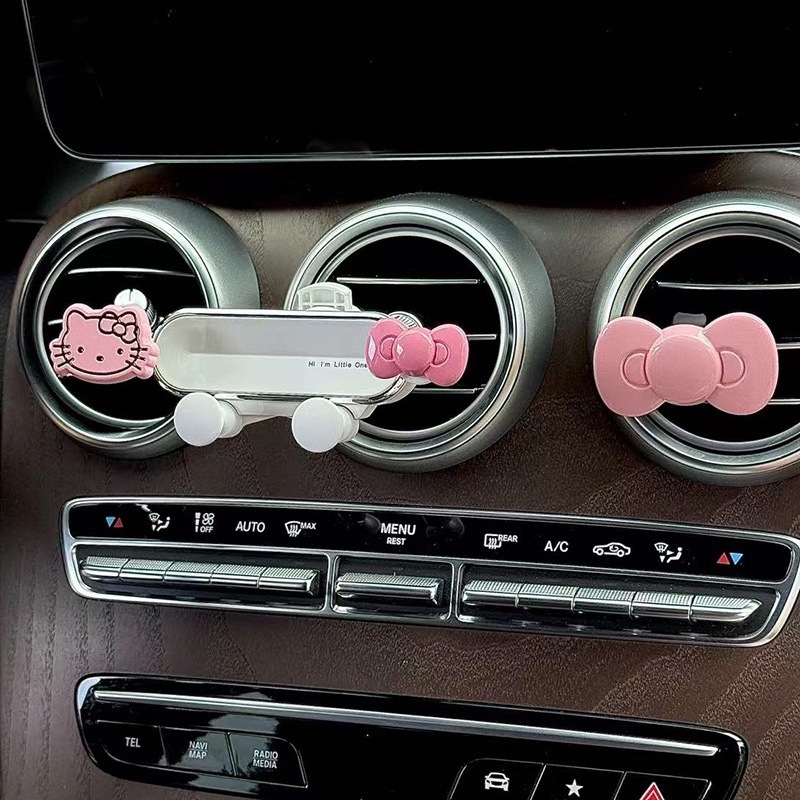 Shuai Hao Držač za telefon za automobil za izlaz zraka – univerzalni model, punjiv, sprej aromaterapije