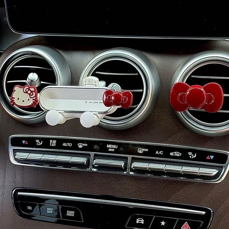 Shuai Hao Držač za telefon za automobil za izlaz zraka – univerzalni model, punjiv, sprej aromaterapije