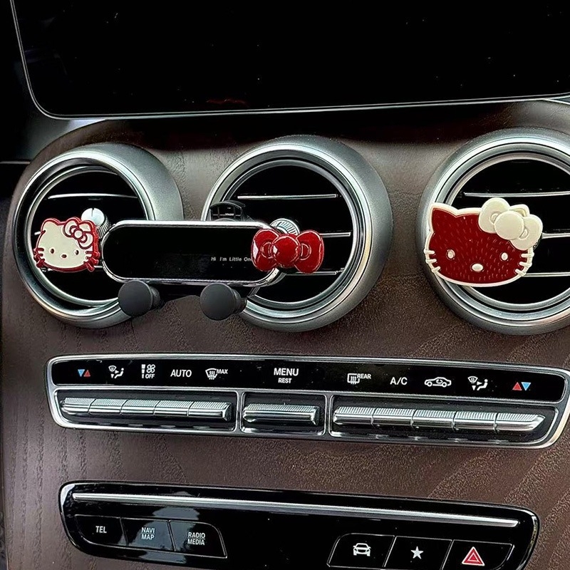 Shuai Hao Držač za telefon za automobil za izlaz zraka – univerzalni model, punjiv, sprej aromaterapije