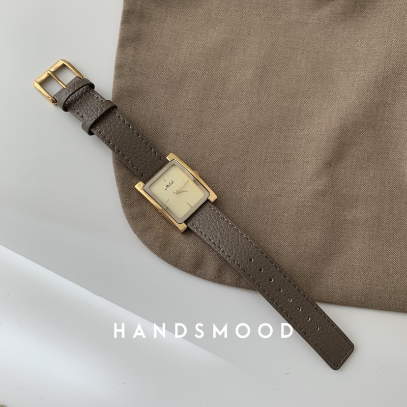 Ceas pentru femei cu cuarț, cadran pătrat mare, carcasă din oțel inoxidabil, mișcare electronică Seagull, cristal din plastic, rezistență la apă 30 m