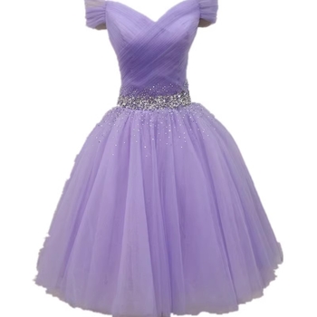 Rochie de domnișoară de onoare, umăr simplu, poliester, talie strânsă, mâneci scurte, rochie lungă de seară pentru petreceri