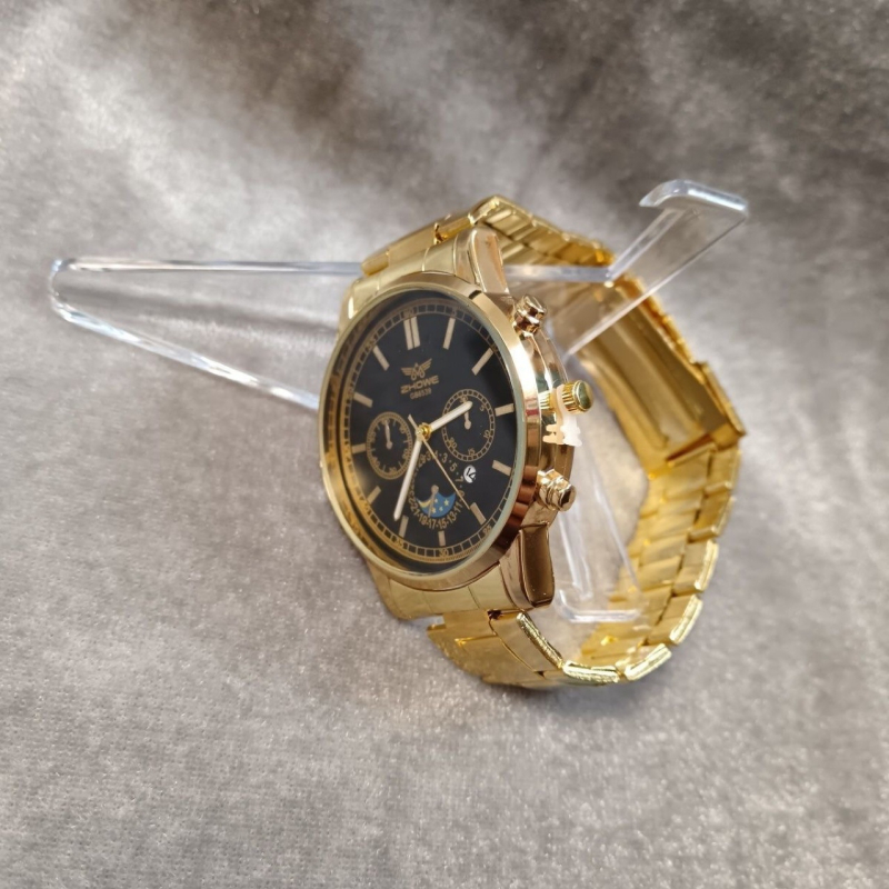 Ceas de buzunar cu mișcare mecanică, mișcare Pearl, carcasă din metal, sticlă obișnuită, stil medieval