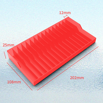 Ajitomo 305 husă de stocare pentru cartele Nintendo Switch, ABS, compatibilă cu cartele NS/OLED