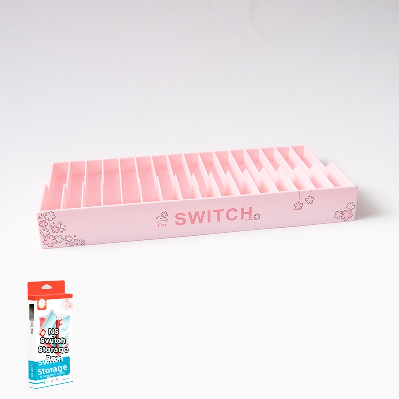 Ajitomo 305 puzdro na ukladanie herných kariet pre Nintendo Switch, ABS, kompatibilné s NS/OLED hernými kartami
