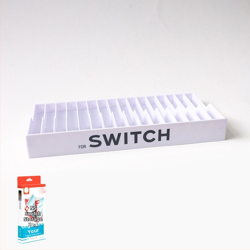 Ajitomo 305 puzdro na ukladanie herných kariet pre Nintendo Switch, ABS, kompatibilné s NS/OLED hernými kartami